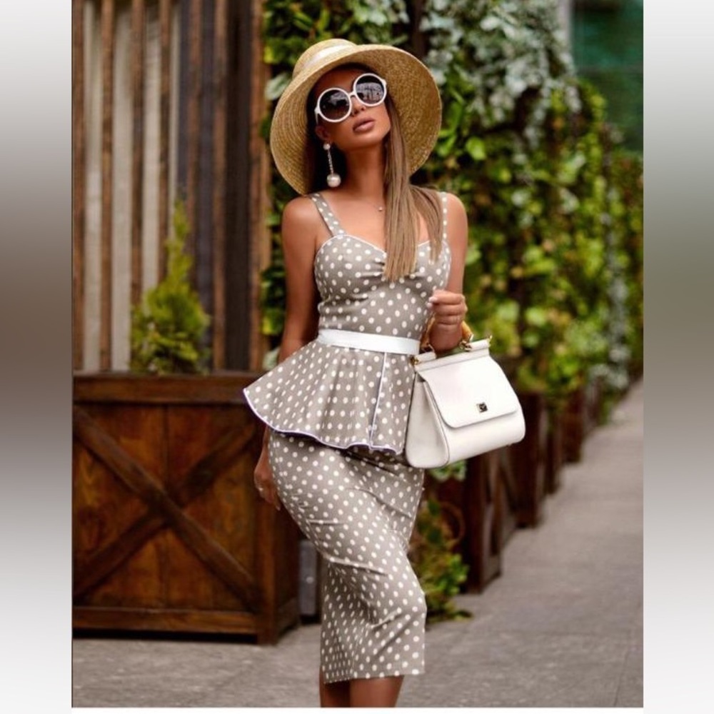Polka dot dress